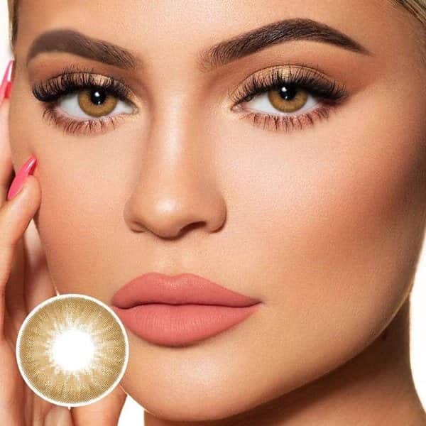 עדשות מגע צבעוניות שנתיות MO 16 LATTE