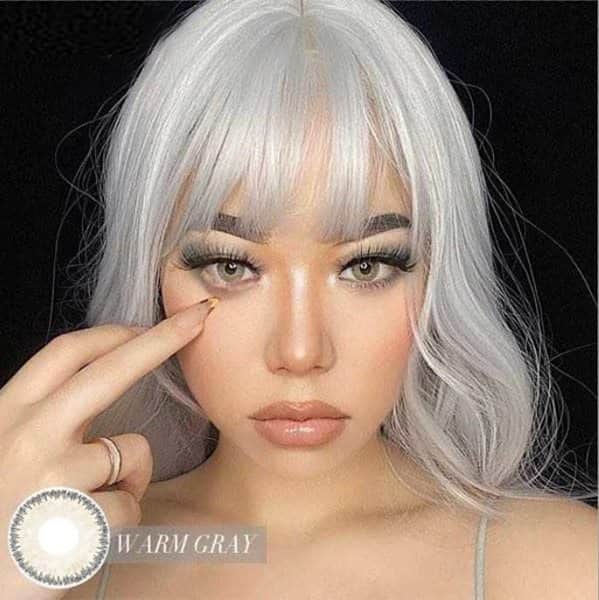 עדשות מגע צבעוניות שנתיות Z4 Warm Gray