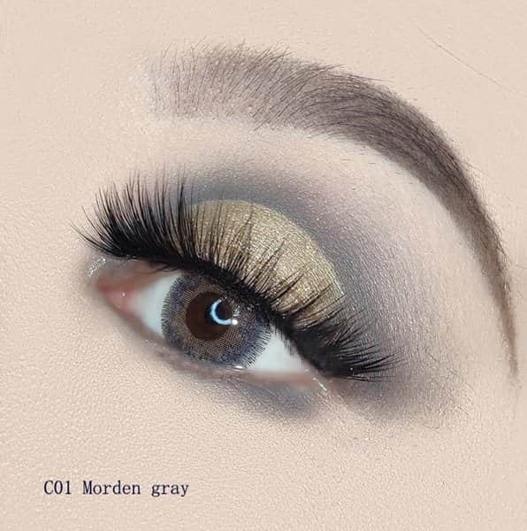 עדשות מגע צבעוניות שנתיות CO1 MORDEN GRAY