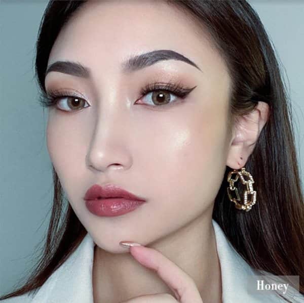 עדשות מגע צבעוניות שנתיות MO05 HONEY