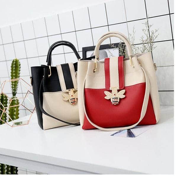 תיק צד אופנתי אבזם דבורה