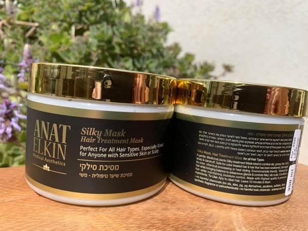 מסיכת משי לשיער