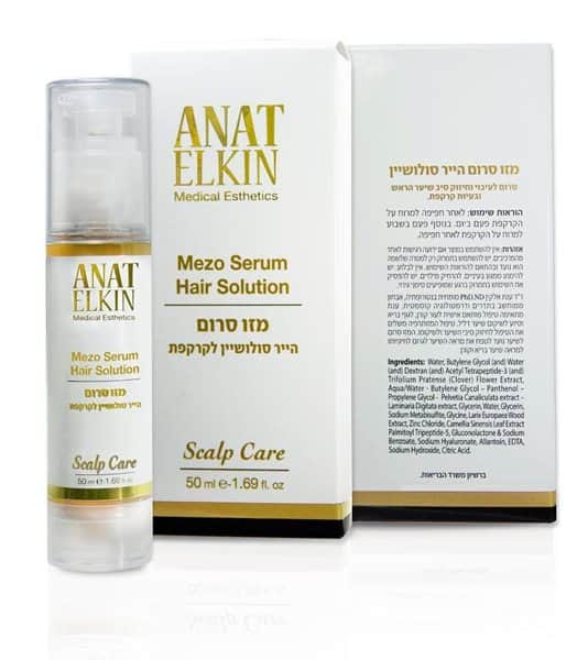 מזו סרום לשיער ובעיות קרקפת