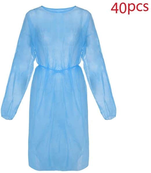 חלוקים כירוגיים חד פעמיים לגברים - כחול