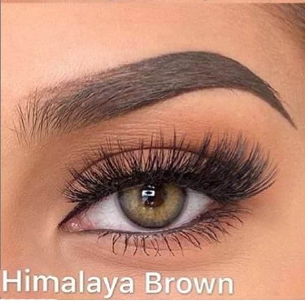 עדשות מגע צבעוניות שנתיות HIMALAYA BROWN ME 59