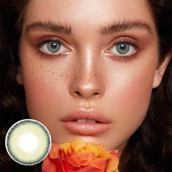 עדשות מגע צבעוניות שנתיות MIA GREEN ME47